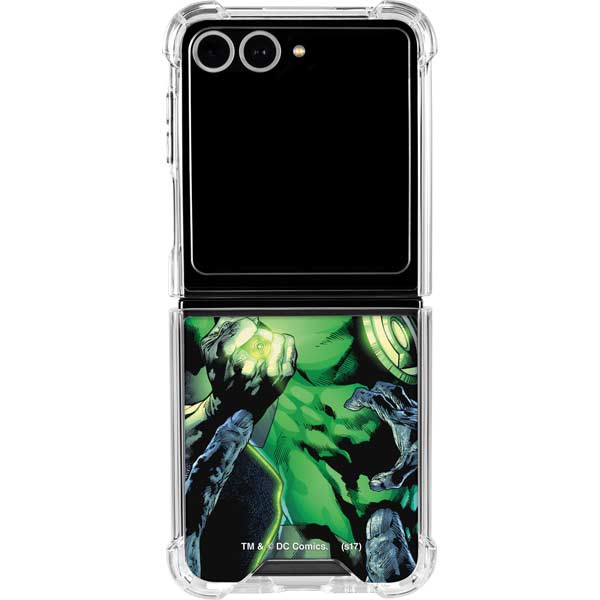 DC Comics Green Lantern Blackest Night, Vol 1 Cover by Ivan Reis Galaxy Z Flip7 Clear Case