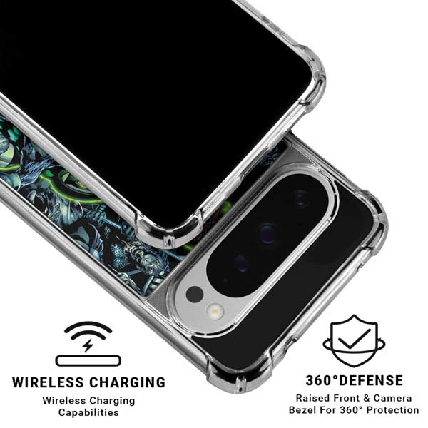 DC Comics Green Lantern Blackest Night, Vol 1 Cover by Ivan Reis Google Pixel 10 Pro Clear Case