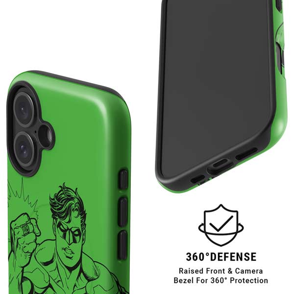 DC Comics Green Lantern Comic Pop iPhone 16 Magsafe Impact Case