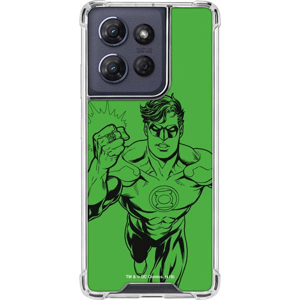 DC Comics Green Lantern Comic Pop Moto G Play 5G (2025) Clear Case