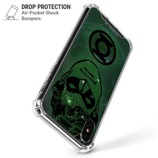 DC Comics Green Lantern Cosmic Portrait iPhone X/XS Clear Case