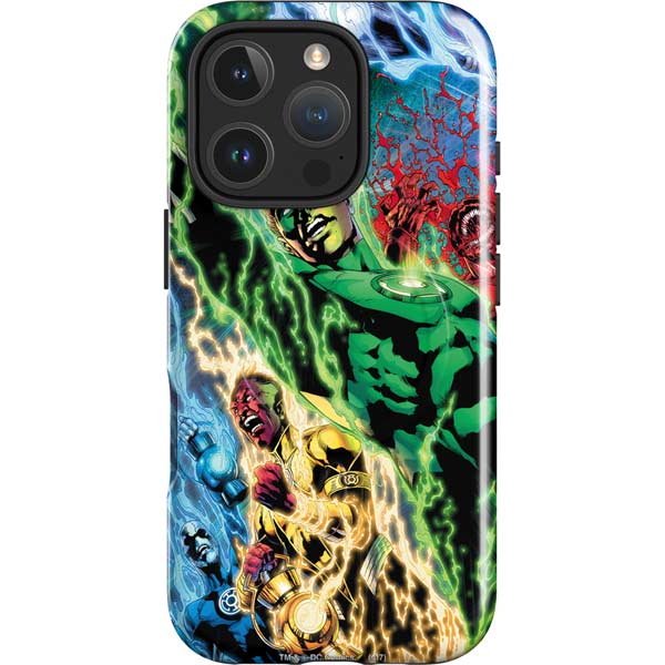 DC Comics Green Lantern Blackest Night Art work by Ivan Reis iPhone 16 Pro Magsafe Impact Case
