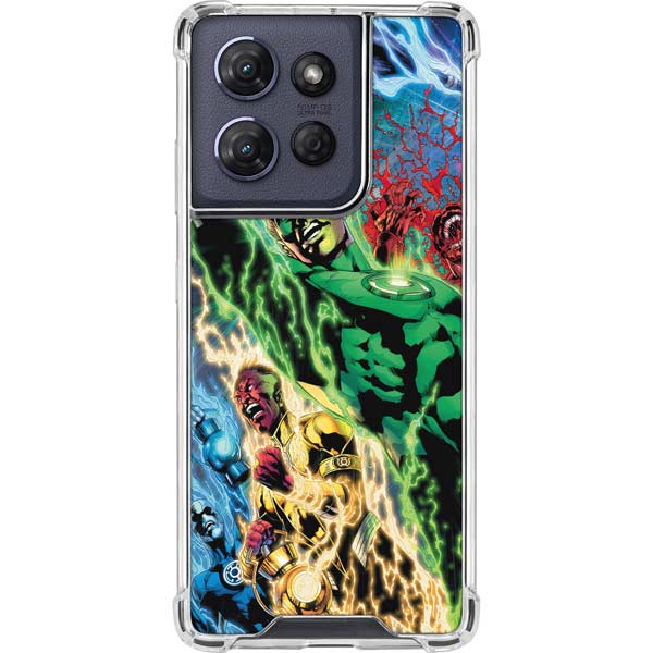DC Comics Green Lantern Blackest Night Art work by Ivan Reis Moto G 5G (2025) Clear Case