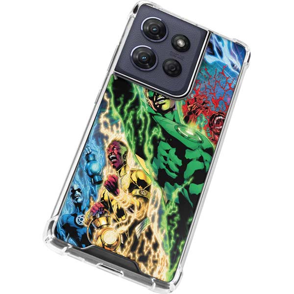 DC Comics Green Lantern Blackest Night Art work by Ivan Reis Moto G 5G (2025) Clear Case