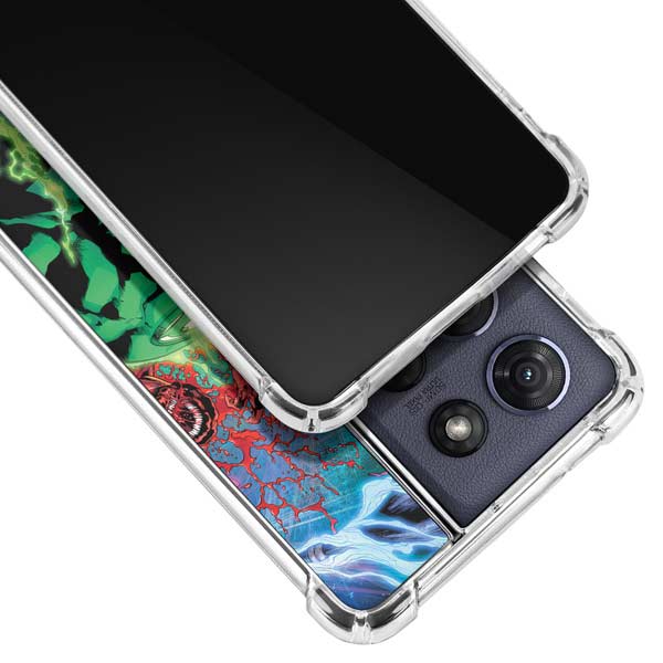 DC Comics Green Lantern Blackest Night Art work by Ivan Reis Moto G 5G (2025) Clear Case