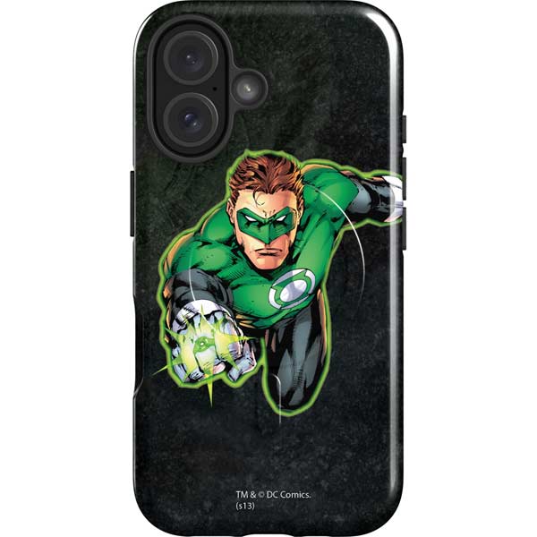 DC Comics Green Lantern Portrait Art by Jim Lee iPhone 16 Magsafe Impact Case