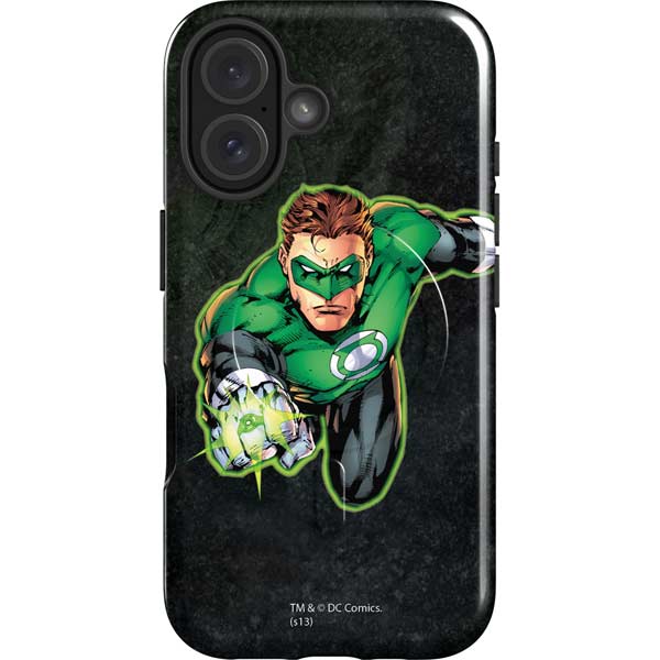 DC Comics Green Lantern Portrait Art by Jim Lee iPhone 16 Plus Magsafe Impact Case