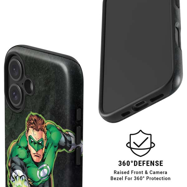DC Comics Green Lantern Portrait Art by Jim Lee iPhone 16 Plus Magsafe Impact Case