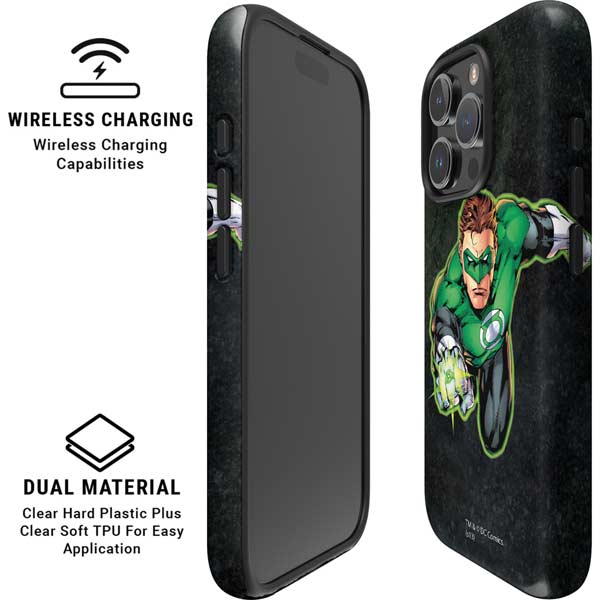 DC Comics Green Lantern Portrait Art by Jim Lee iPhone 16 Pro Magsafe Impact Case