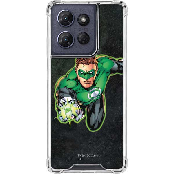 DC Comics Green Lantern Portrait Art by Jim Lee Moto G 5G (2025) Clear Case