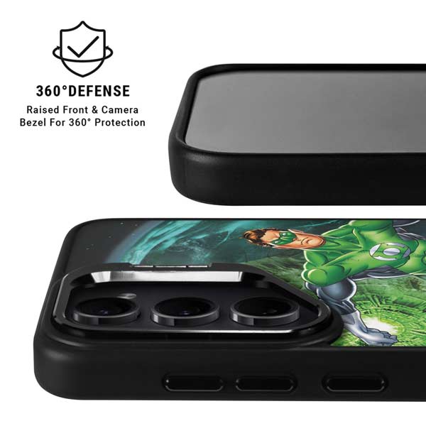 DC Comics Green Lantern Action Pose in Space Galaxy S26 Plus Kickstand Case