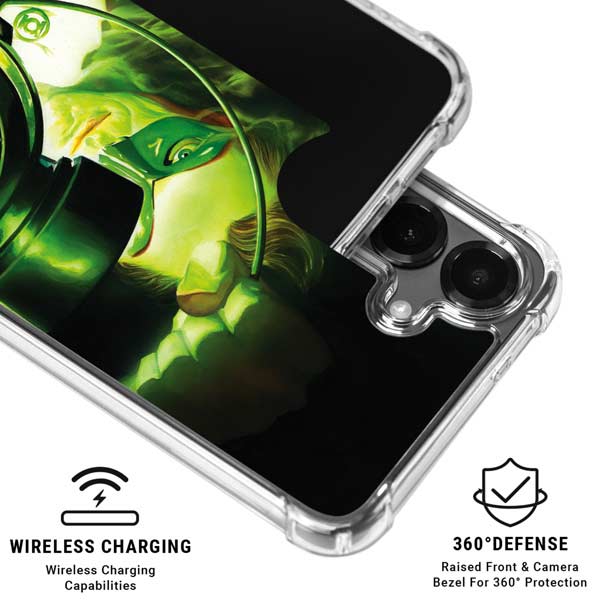 DC Comics Green Lantern Portrait Art By Alex Ross Galaxy S26 Clear Case