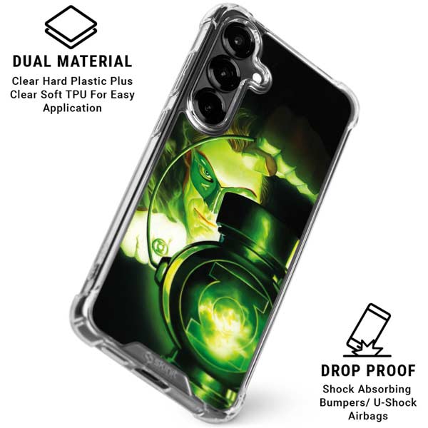 DC Comics Green Lantern Portrait Art By Alex Ross Galaxy S26 Clear Case