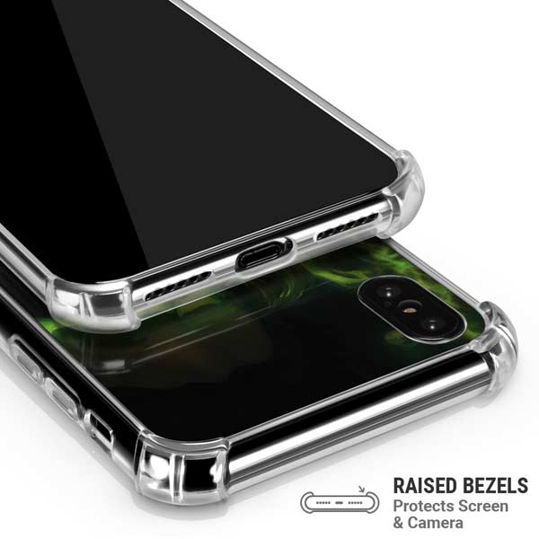 DC Comics Green Lantern Portrait Art By Alex Ross iPhone X/XS Clear Case