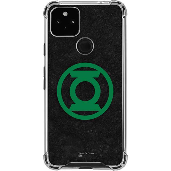DC Comics Green Lantern Logo Black Background Pixel Cases
