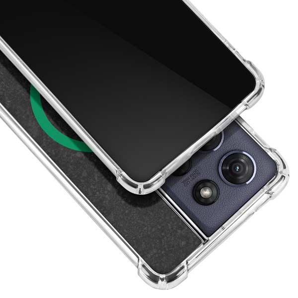 DC Comics Green Lantern Logo Black Background Moto G 5G (2025) Clear Case