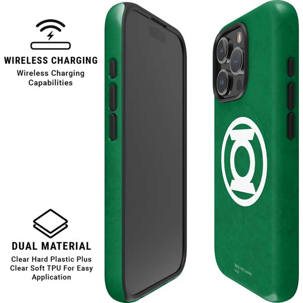 DC Comics Green Lantern Original Logo iPhone 16 Pro Max Magsafe Impact Case