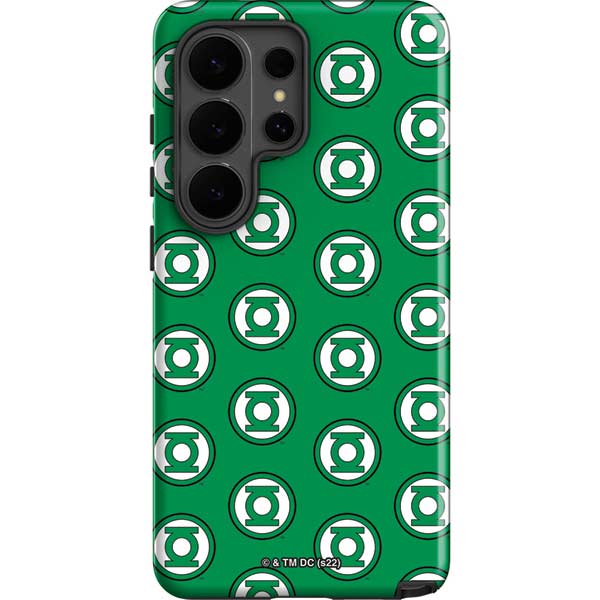 DC Comics Green Lantern Logo Pattern Galaxy S26 Ultra Impact Case