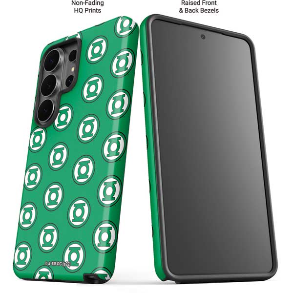 DC Comics Green Lantern Logo Pattern Galaxy S26 Ultra Impact Case