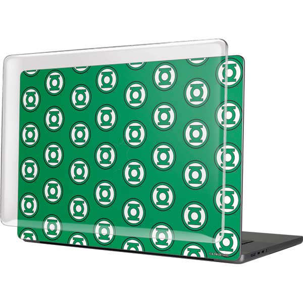DC Comics Green Lantern Logo Pattern MacBook Cases
