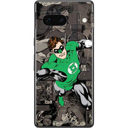 DC Comics Green Lantern Vintage Action Pose Pattern Pixel Skins