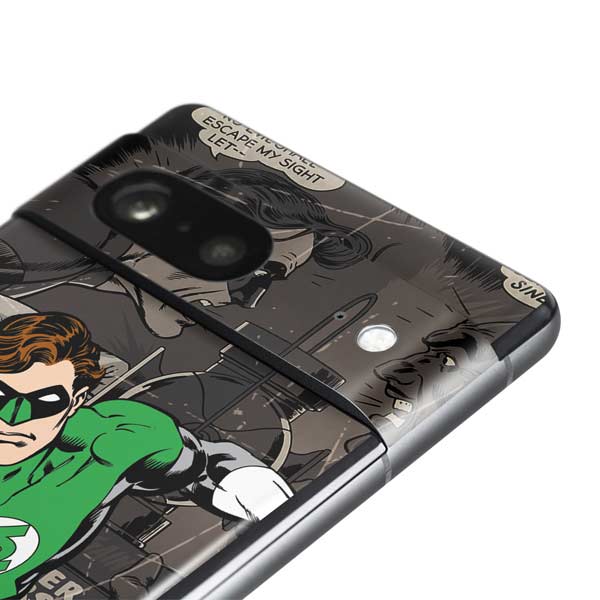 DC Comics Green Lantern Vintage Action Pose Pattern Pixel Skins