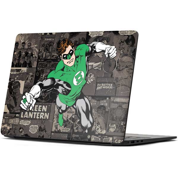 DC Comics Green Lantern Vintage Action Pose Pattern Surface Laptop 7 15in Skin