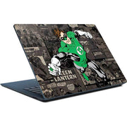 DC Comics Green Lantern Vintage Action Pose Pattern Surface Laptop Skin