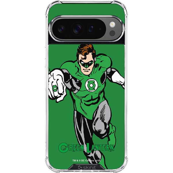 DC Comics Green Lantern Classic Art Pose Google Pixel 10 Pro XL Clear Case