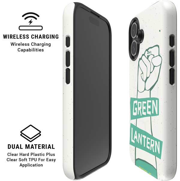 DC Comics Green Lantern Power Fist iPhone 16 Plus Magsafe Impact Case