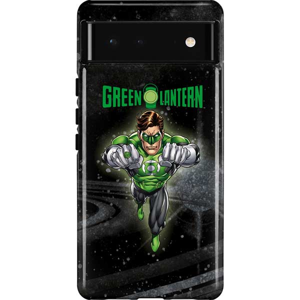 DC Comics Green Lantern Flying Action Pose Pixel Cases