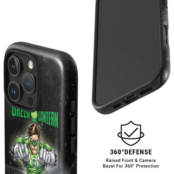 DC Comics Green Lantern Flying Action Pose iPhone 16 Pro Max Magsafe Impact Case