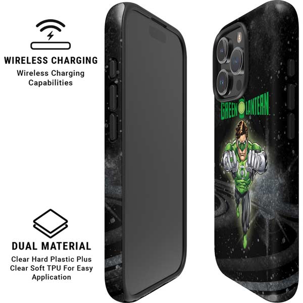 DC Comics Green Lantern Flying Action Pose iPhone 16 Pro Max Magsafe Impact Case