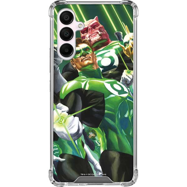 DC Comics Green Lantern Corps Team Art by Alex Ross Galaxy A16 5G Clear Case