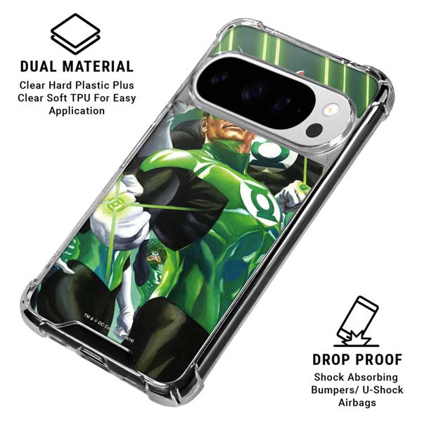 DC Comics Green Lantern Corps Team Art by Alex Ross Google Pixel 10 Pro XL Clear Case
