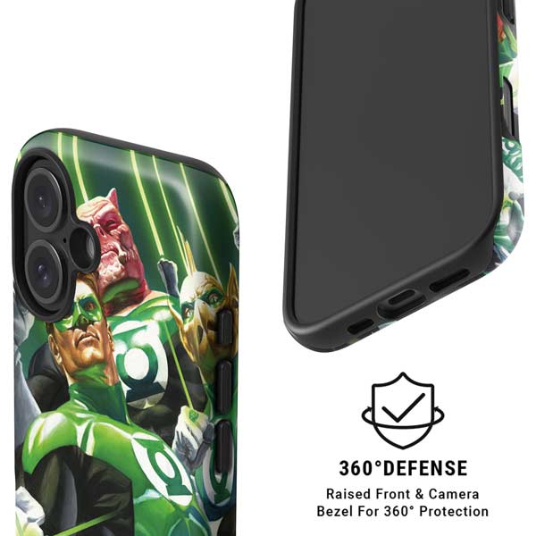 DC Comics Green Lantern Corps Team Art by Alex Ross iPhone 16 Plus Magsafe Impact Case