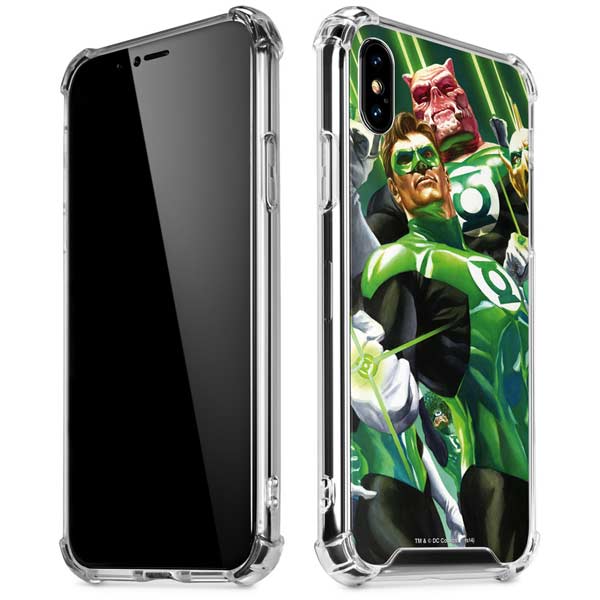 DC Comics Green Lantern Corps Team Art by Alex Ross iPhone X/XS Clear Case