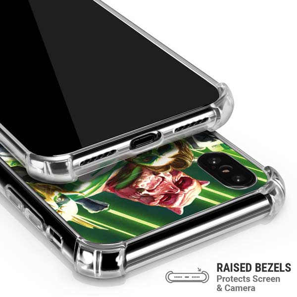DC Comics Green Lantern Corps Team Art by Alex Ross iPhone X/XS Clear Case