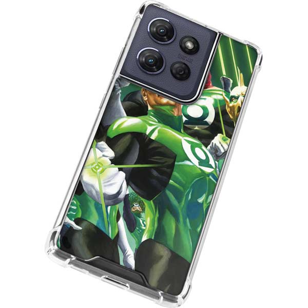 DC Comics Green Lantern Corps Team Art by Alex Ross Moto G Play 5G (2025) Clear Case