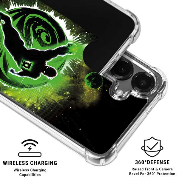 DC Comics Green Lantern Cosmic Action Pose Galaxy S26 Clear Case