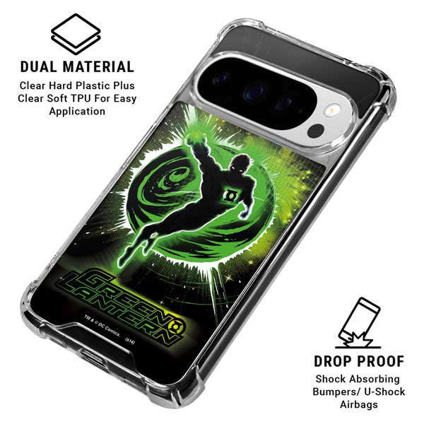 DC Comics Green Lantern Cosmic Action Pose Google Pixel 10 Pro XL Clear Case