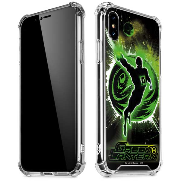 DC Comics Green Lantern Cosmic Action Pose iPhone X/XS Clear Case
