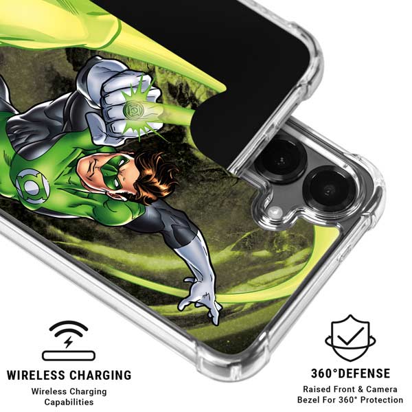 DC Comics Green Lantern Super Punch Galaxy S26 Clear Case