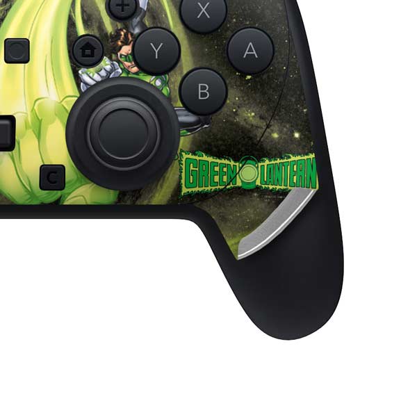 DC Comics Green Lantern Super Punch Nintendo Switch 2 (2025) Pro Controller Skin