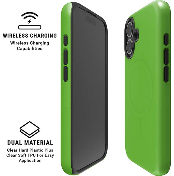 Green iPhone 16 Magsafe Impact Case