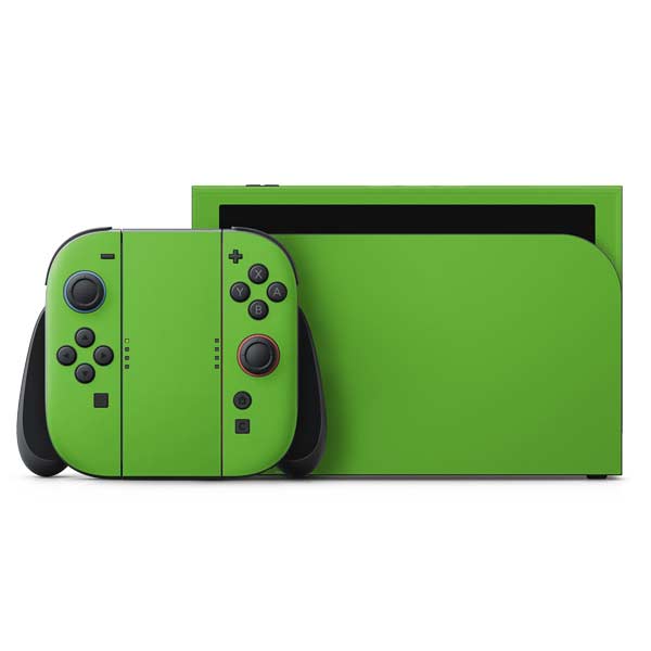 Green Solid Nintendo Switch 2 (2025) with Joy-Con Skin | Skinit