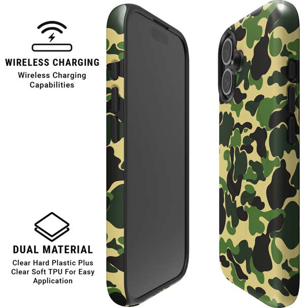 Green Street Camo iPhone 16 Magsafe Impact Case