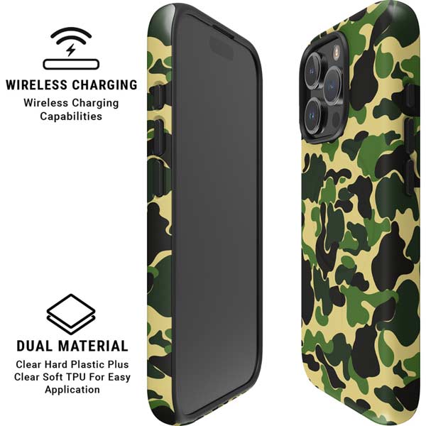 Green Street Camo iPhone 16 Pro Max Magsafe Impact Case