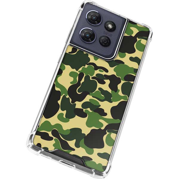 Green Street Camo Moto G 5G (2025) Clear Case