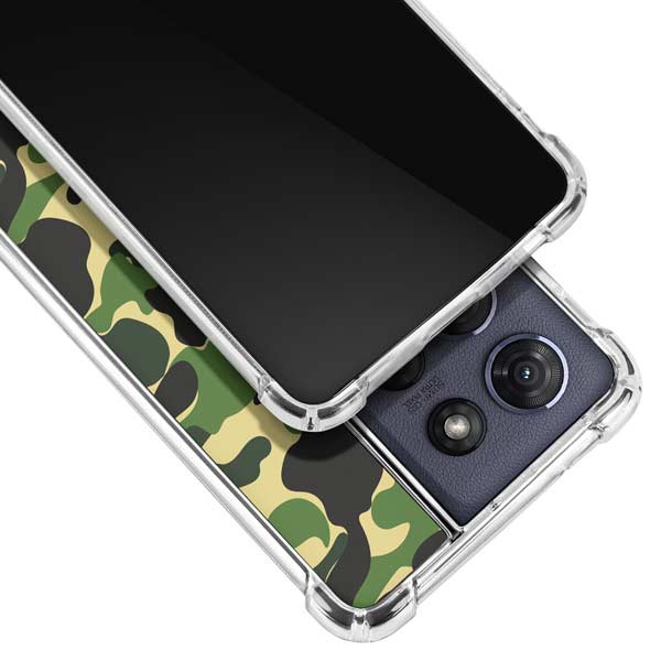 Green Street Camo Moto G 5G (2025) Clear Case